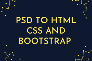 Portfolio for PSD TO HTML5 | CSS3 | Bootstrap 4 |